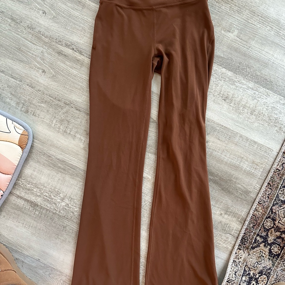 Lululemon groove super high rise flare size 4